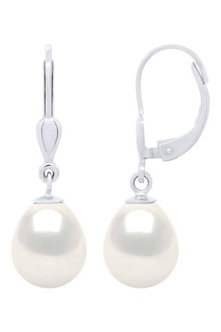 Boucles d’oreilles - Or blanc et perles de culture d’eau douce