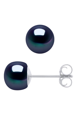 Puces - Argent et perle de culture d’eau douce