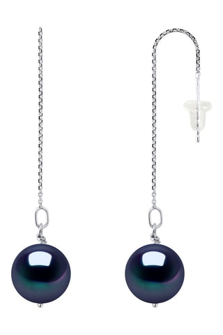 Boucles d’oreilles - Or blanc et perles de culture d’eau douce
