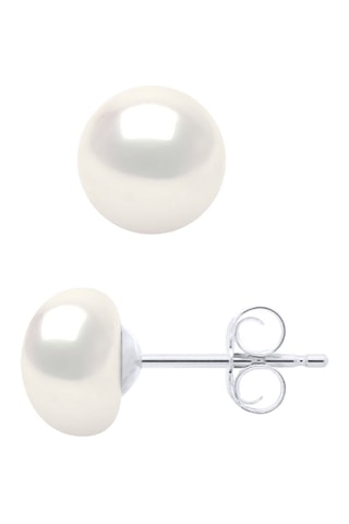 Puces - Argent et perles de culture d'eau douce