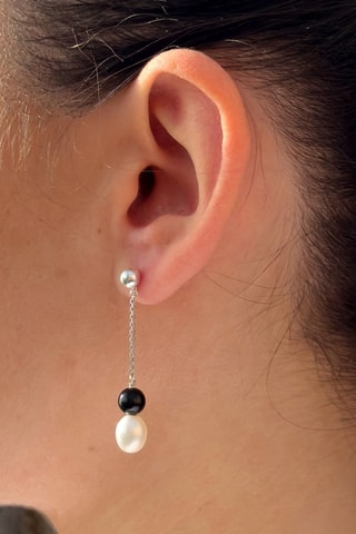 Boucles d'oreilles - Argent et perles de culture d'eau douce
