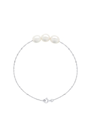 Bracelet - Argent et perles de culture d’eau douce