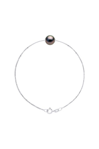 Bracelet - Or blanc et perle de culture de Tahiti