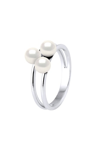 Bague - Argent et perles de culture d’eau douce