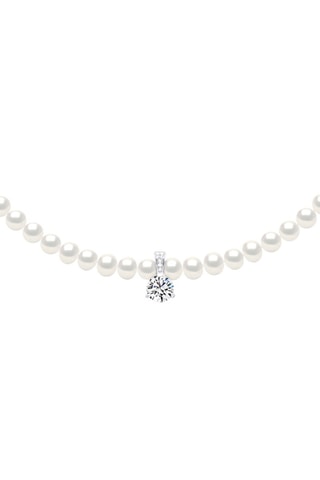 Collier - Argent et perles de culture d’eau douce