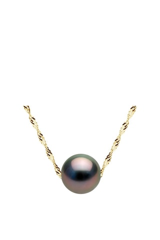 Collier Prestige Or jaune et perle de culture de Tahiti