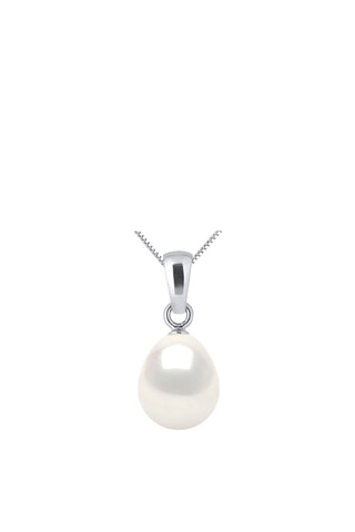 Pendentif - Or blanc et perle de culture d'eau douce