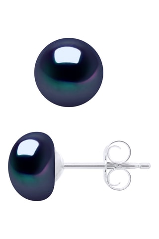Puces - Argent et perles de culture d'eau douce