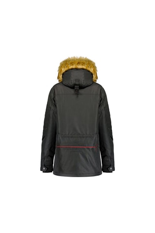 Parka met Capuchon Acheak Zwart