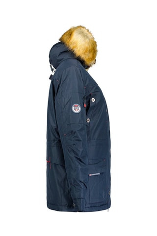 Parka met Capuchon Acheak Marineblauw