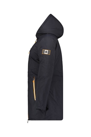 Parka met Capuchon Cassimineak - Nachtblauw