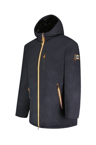 Parka met Capuchon Cassimineak - Nachtblauw