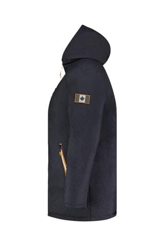 Parka met Capuchon Cassimineak - Nachtblauw