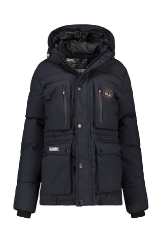 Parka met Capuchon Alberteak - Nachtblauw