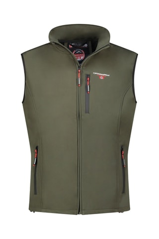 Mouwloos Jasje Vakiteak Softshell - Kaki