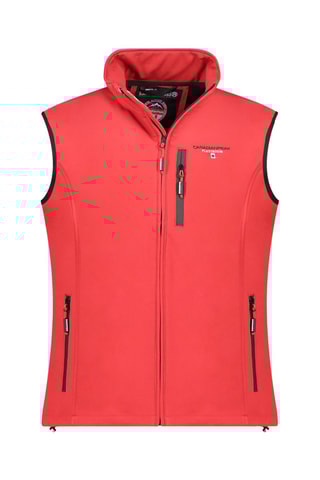 Mouwloos jasje Vakiteak Softshell - Rood