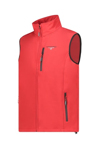 Mouwloos jasje Vakiteak Softshell - Rood