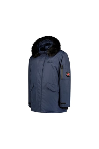 Parka met Capuchon Adaneak Marineblauw
