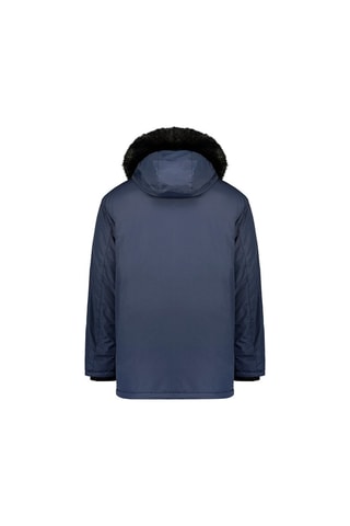 Parka met Capuchon Adaneak Marineblauw