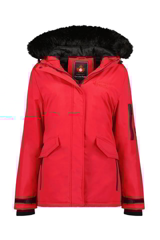 Parka met Capuchon Adaneaka Rood