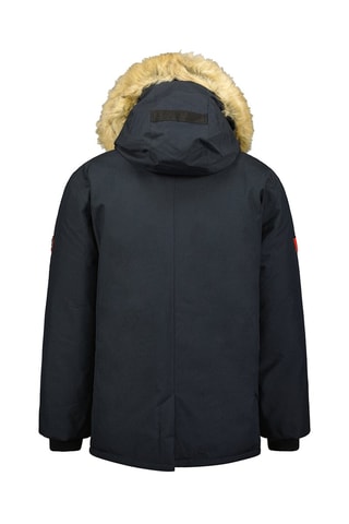 Parka met Capuchon Claudeak - Marineblauw