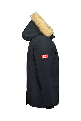 Parka met Capuchon Claudeak - Marineblauw