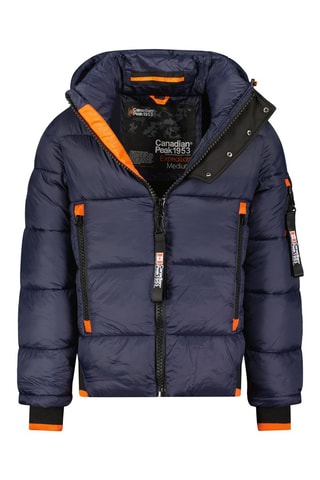 Gewatteerde Jas met Capuchon Calixeak - Marineblauw