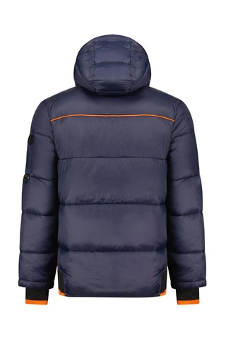 Gewatteerde Jas met Capuchon Calixeak - Marineblauw