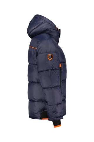 Gewatteerde Jas met Capuchon Calixeak - Marineblauw
