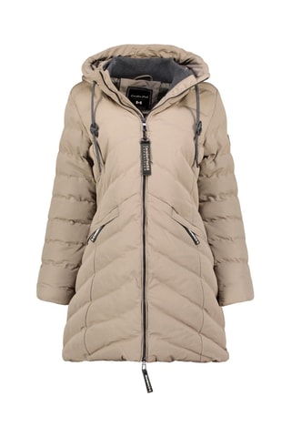 Gewatteerde met Capuchon Clarisseak - Beige