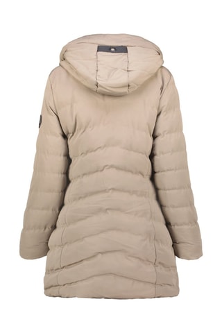 Gewatteerde met Capuchon Clarisseak - Beige