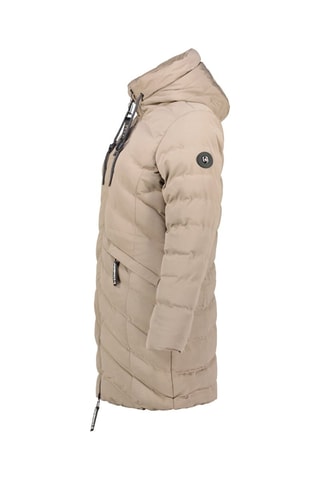 Gewatteerde met Capuchon Clarisseak - Beige