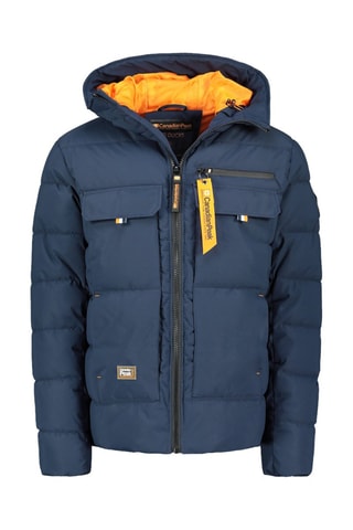 Gewatteerde Jas met Capuchon Dosibeak - Marineblauw