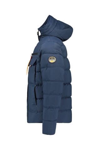 Gewatteerde Jas met Capuchon Dosibeak - Marineblauw