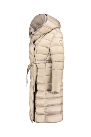 Lange Gewatteerde Jas Adineak - Beige