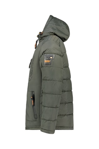 Gewatteerde Jas met Capuchon Beachweak - Kaki