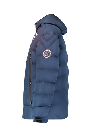 Gewatteerde Jas met Capuchon Ardent - Marineblauw