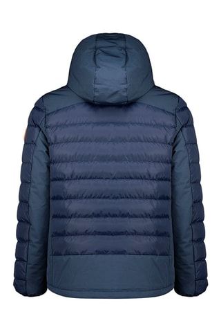 Lichte Gewatteerde Jas met Capuchon Aurelieneak - Marineblauw