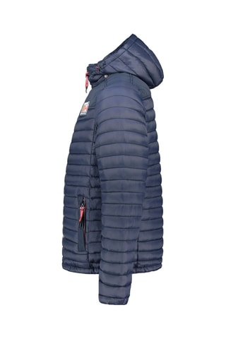 Gewatteerde Jas met Capuchon Adalmeak - Marineblauw