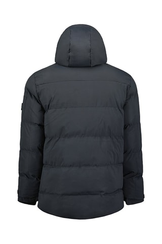 Gewatteerde Jas met Capuchon Aldesteak - Marineblauw