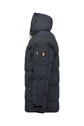 Gewatteerde Jas met Capuchon Aldesteak - Marineblauw
