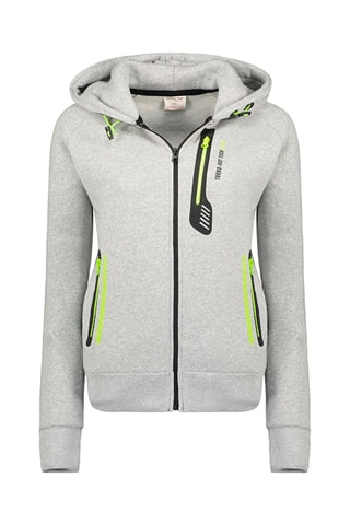 Sweater met Capuchon - Lichtgrijs