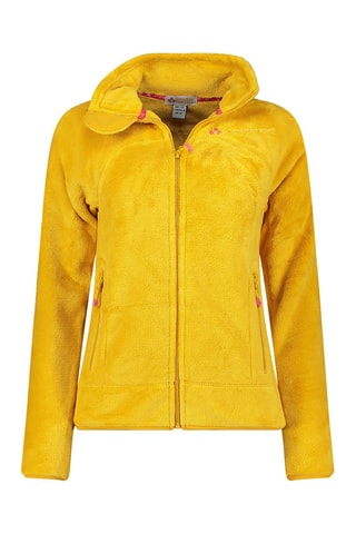 Fleece Sweater Udilas - Mosterdgeel