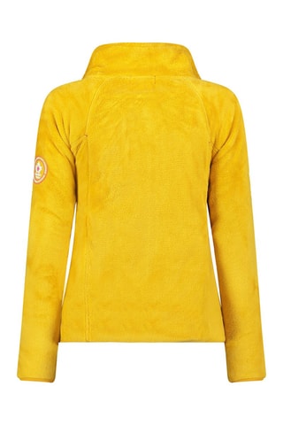 Fleece Sweater Udilas - Mosterdgeel