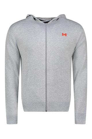Vest met Capuchon Felinoodeak - Lichtgrijs