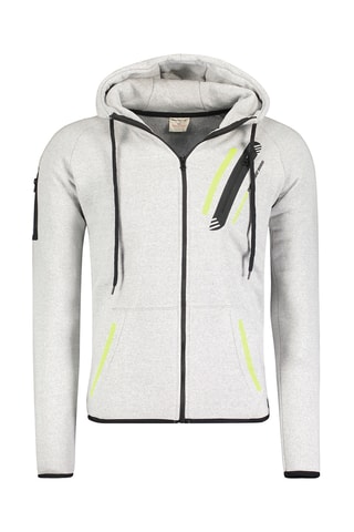 Sweater met Capuchon Gunter - Gemêleerd Grijs