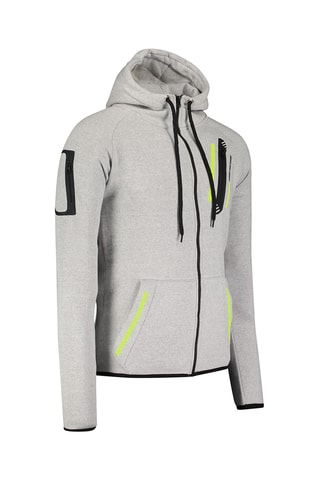 Sweater met Capuchon Gunter - Gemêleerd Grijs