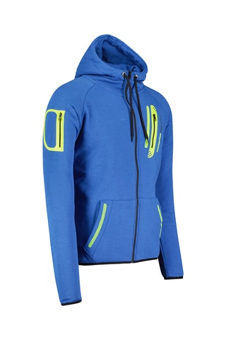 Sweater met Capuchon Gunter - Koningsblauw