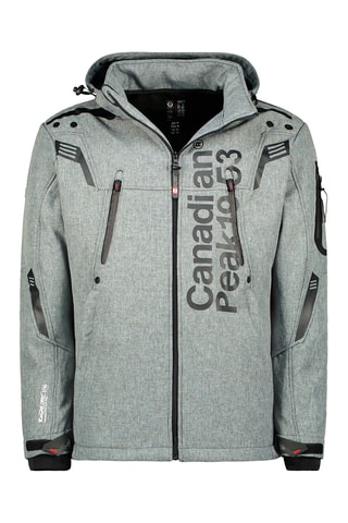 Jasje Softshell Talenteak - Gemêleerd Lichtgrijs