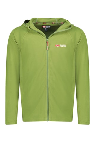 Fleece Sweater met Capuchon Tugoodeak - Groen